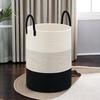 Handmade Cotton Rope Storage Basket, Nordic Style, Multi-Size & Color Options for Home & Living Room.