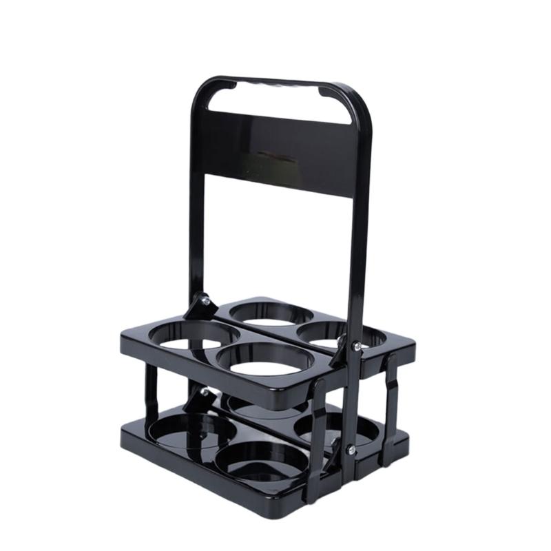 Convenient Portable 4 Bottle Drink Carriers Quick Fold Design Beverage Holder Perfect For BBQs And Picnics