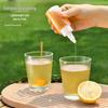 Portable Plastic Salad Dressing & Oil Dispenser - Food Grade, Pointed Mouth Design