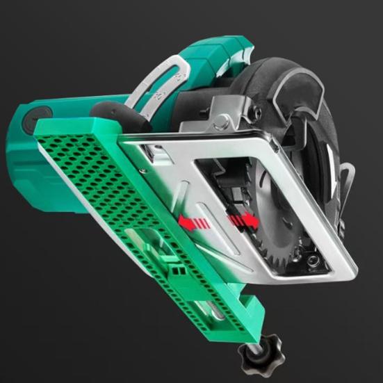 Saw Guide Adjustable Design Ergonomic Portable Universal Compatibility Circular Saw Quick Cutting Guide with Precision Clamp