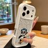 Phone Case: 2D Flat Design Suitable for iPhone 18 17 16 15 14 13 Pro Protective Case, Unisex, Skateboarding Panda, Christmas and Halloween Gift