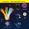 JINGRUIXIANG Glow Stick & Bracelet DIY Party Set