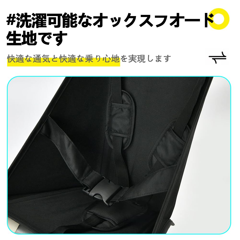 MODONG Leicht und mit großen Reifen und Sonnenschutz Hoch und Hochkohlenstoffstahl Geeignet für und Perfekt für Babypartys B-Typ Kinderwagen, Kompakt,