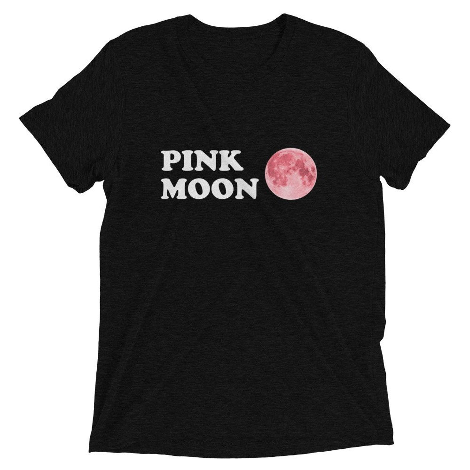 Moon T-Shirt, Folk Music, Drake, Five Leaves Left, Bryter Layter, Car Commercial Tee Shirt, English Folk, Pink, English Folk Gift, S