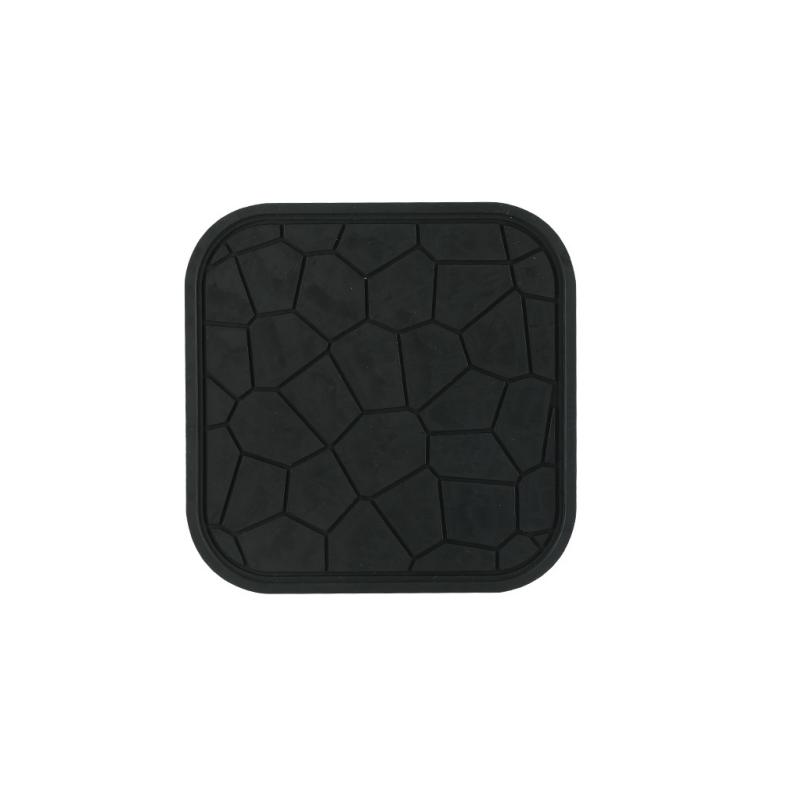 1PCS Round Silicone Coasters Square Non-slip Placemats Heatproof Cup Mat Reusable Tableware Set Table Protector Drinkware