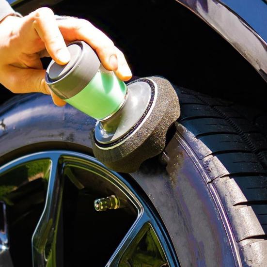 Tire Shine Applicator Reusable Car Truck Dressing Applicator Professional Car Detailing Accessory for Liquid Gel Dressings