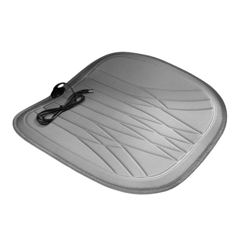 Adjustable Winter Car Seat Cushion Heater Intelligent Temperature Adjustment Easy Installation Synthetic Fiber Design