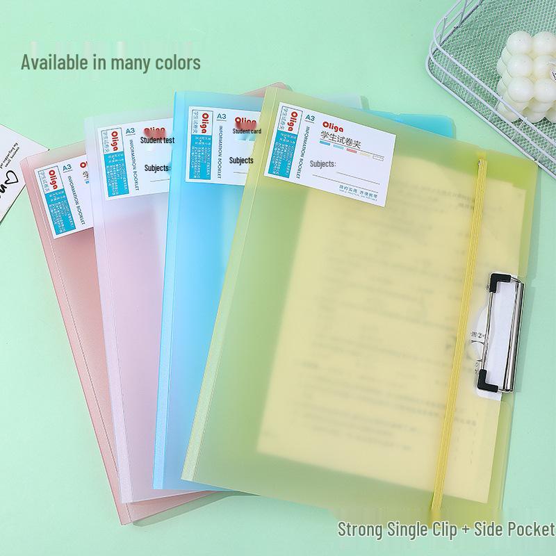 A3 Multi-Orientation Clip Folder for Documents and Invoices