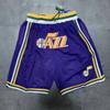 Basketball Shorts With Embroidered NBA Team Logos Super Sonic 76ers Lakers Rockets Magic Raptors Ultrafine Fiber Sport