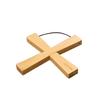 FSC Certified Product Yoshiki Bamboo Trivet Stylish Camping Heat Resistant Compact Pot 1831.5cm Outdoor SDGs Eco Material YK-ONS