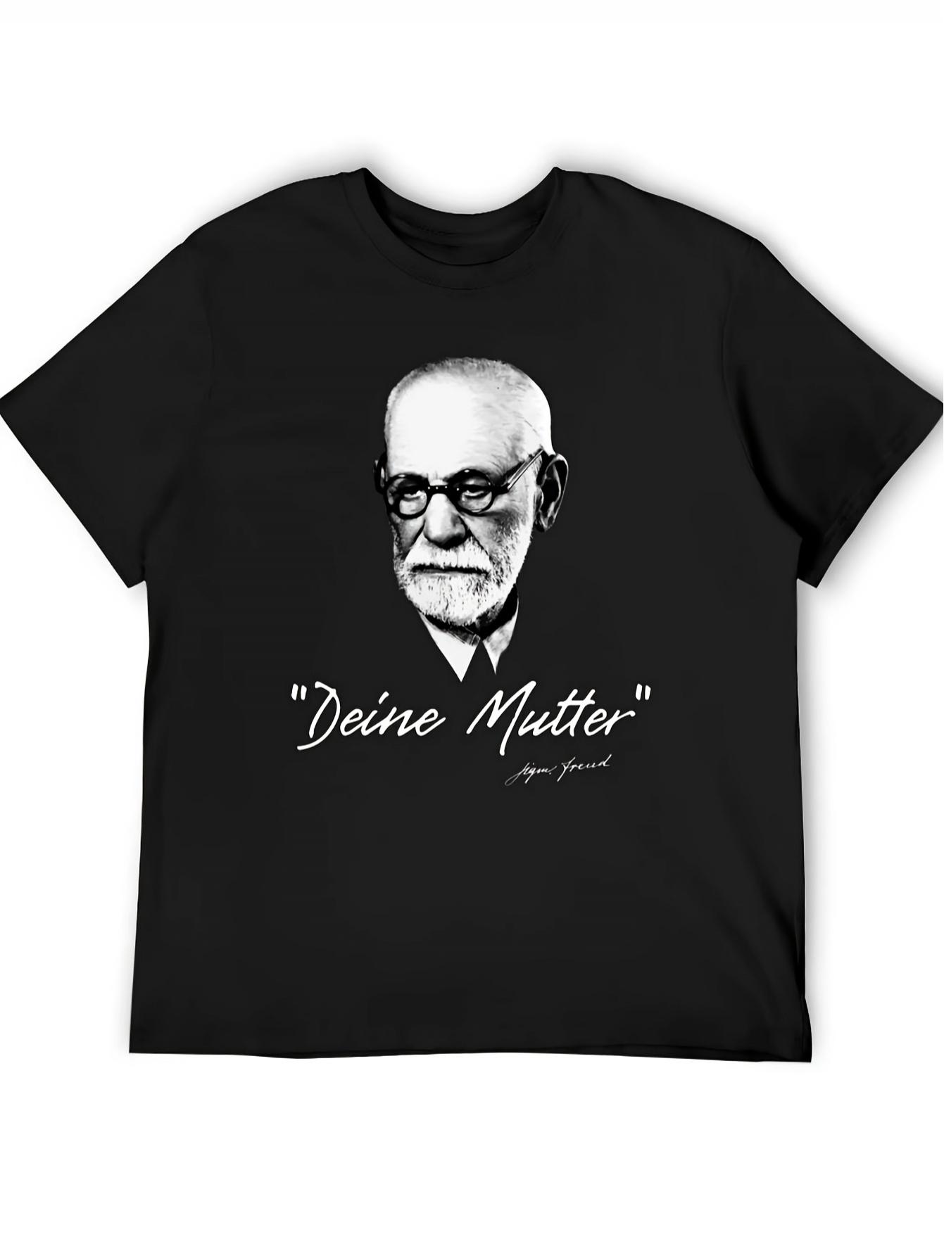 New Sigmund Freud Your Mom Graphic T-shirt XXL