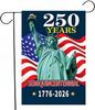 250th Anniversary America Garden Ag 250 Anniversary USA Ag 4th of July Patriotic Yard Ags 1776-2026 Garden Ags for O AAS