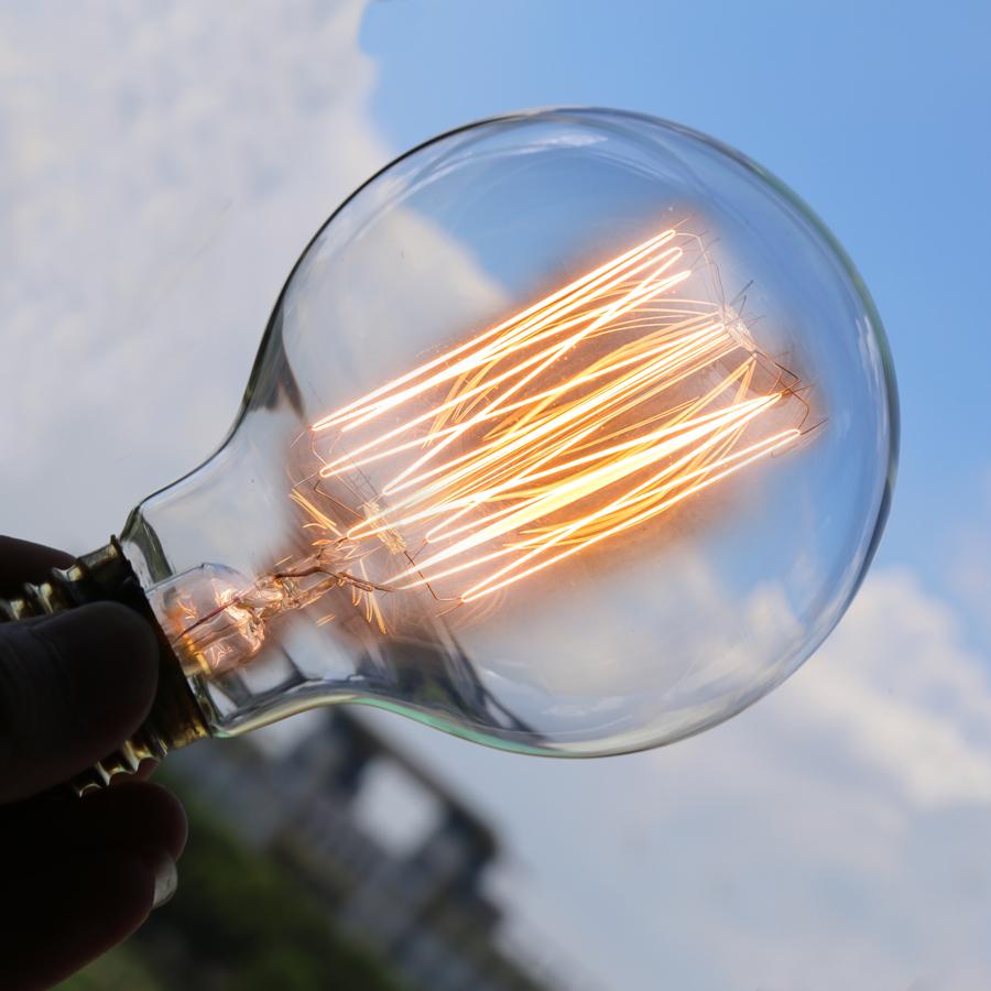 Retro Edison Bulb Lamps E27 40W 110V Bedroom Industrial Loft Vintage Light Bulb For Home Decor T45 A19 ST64 G80 G95 T10 G125 Lamp