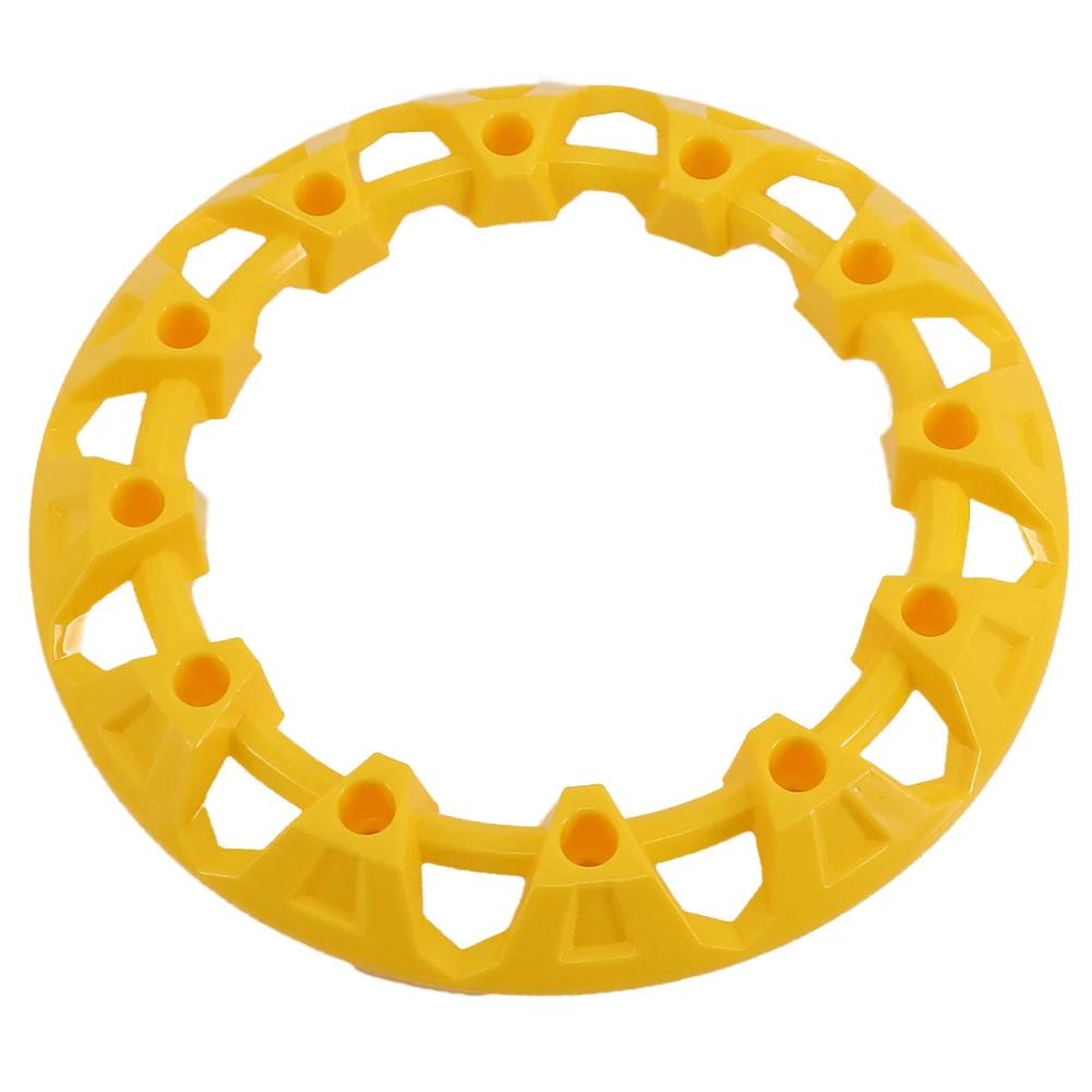 2PCS 4PCS 8-inch ATV Wheel Trim Hub Protection Decor Rim Cap Universal Vehicle All Terrain Wheel Plastic Cover For 8inch Tires