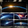Beautiful Natural PPlanet Earth Ii Mouse Pad Large Thick Desk Pad Stitched Edges Gaming Mouse Mat For Pc