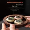 Retro Creative Aromatherapy Burner Small Incense Burner Base Home Decorative Indoor/Tea Room/Soothing Purifying