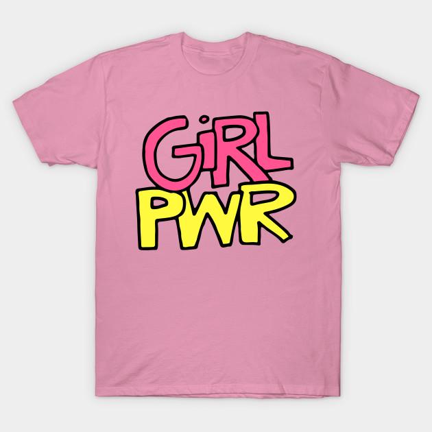 T Shirt Women Girl Pwr Harajuku Print Kawaii Tshirt Summer Short Sleeve Female T-Shirt Top Tee
