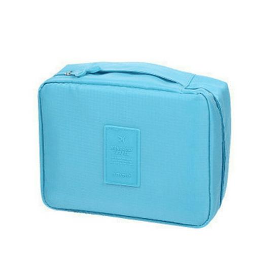Korean Style Women's Travel Makeup Bag - Stylish, Multifunctional Toiletry Organizer with Large Capacity