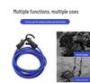 Adjustable Car Elastic Strap with Hooks for Trunk Storage