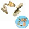 2Pcs Multi-function 180 Degree Dining Table Flap Hinge Hidden Foldable  Folding Flip Hinges Desk Furniture Hardware Accessories
