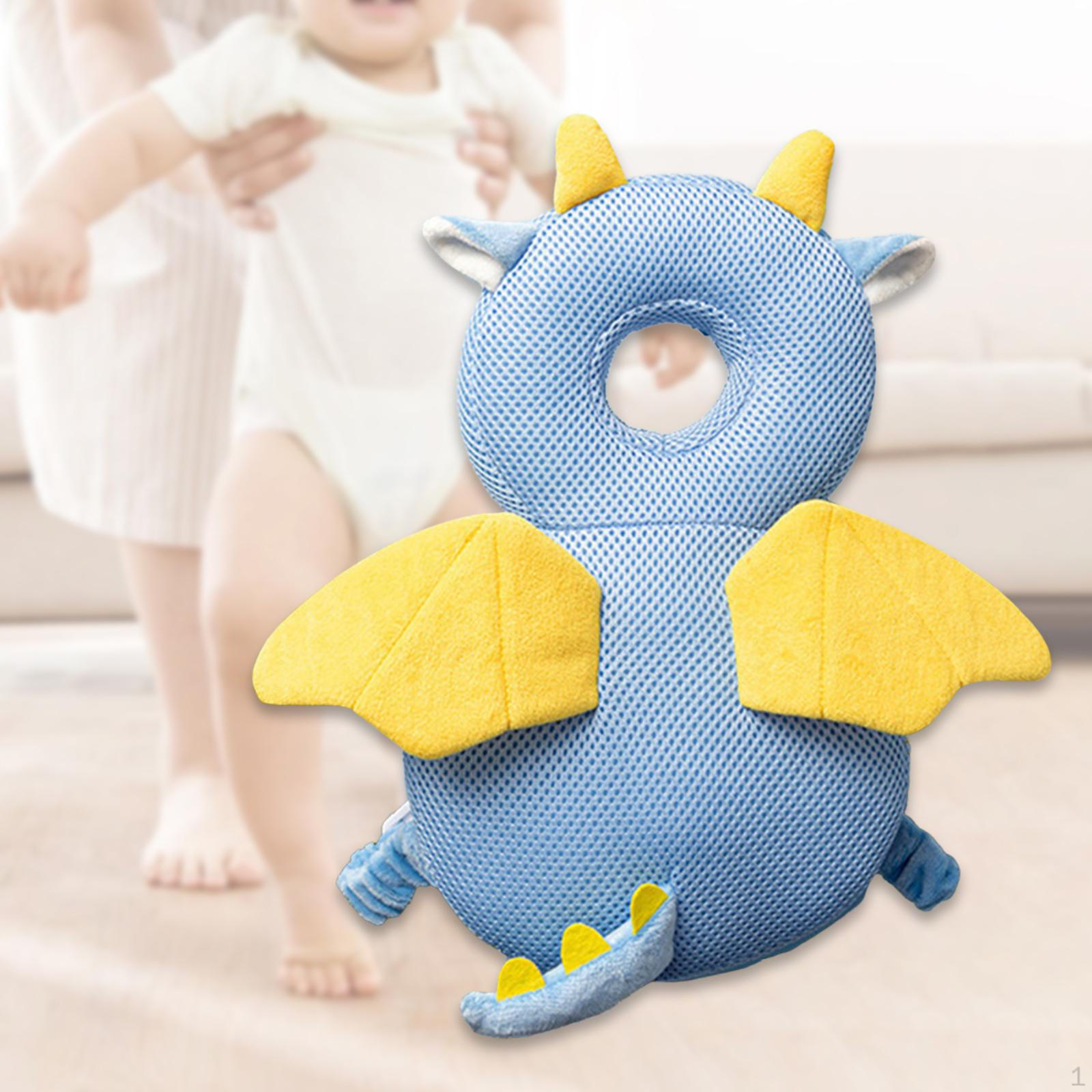 

Детская подушка для спины, защитный рюкзак, одежда для бега, ползания, обучения, черепаха Little Flying Dragon