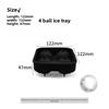 Silicone Ice Cube Molds Grid Skull Spherical Ice Molds Reusable Whiskey Ice Cube Molds Cocktail Freezer DIY Homemade Barware