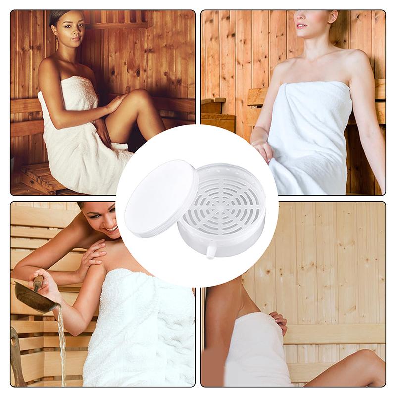 Sauna Box, Portable Fumigation Box Herbal Scent Case For Sauna Steamer Essential Oil Addition Case Sauna Room