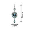 Labradorite Dangle Pendant 925 Silver Gemstone Pendant for Her