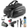 Large Capacity Bicycle Rear Seat Bags EVA Multi-purpose MTB Road Bike Carrier Bag Expandable Cycling Rear Rack Bag