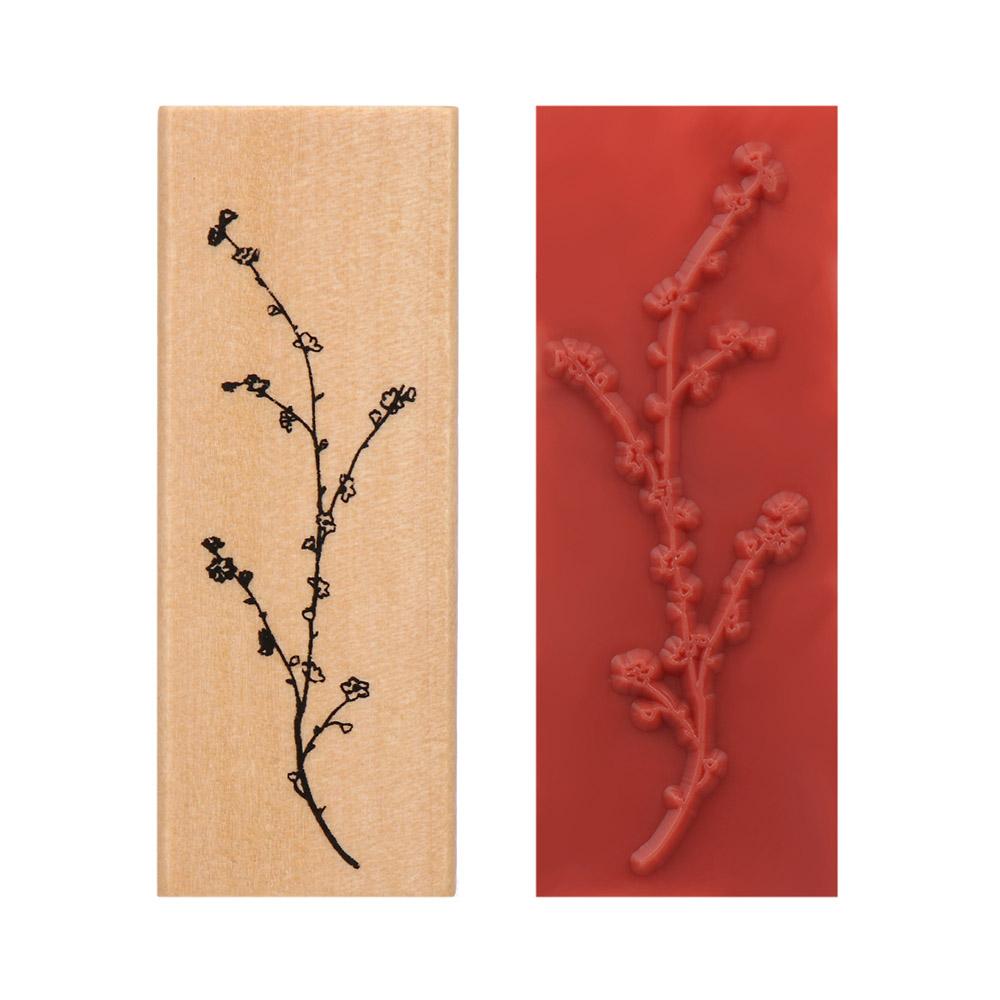 1PCS Wooden Plant Flower Girls Seal Vintage Rubber Stamps DIY Crafts Sewing Stamping Scrapbooking Accessories