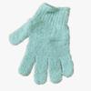 Korean Exfoliating Bath Mitt – Five-Finger Scrubbing Glove and Back-Scrubbing Towel