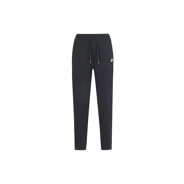 YONEX Knitted Sweatpants Men's Black Moderate Slim Fit Pants 160279BCR-007
