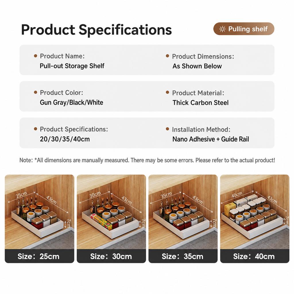 Pull-Out Rack Kitchen
