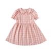 Seersucker Check Collar Dress 76312 400 01