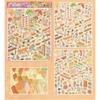 Fun DIY 3D Miniature Stickers Stacking Handicraft Decor Cabin Town Stickers Creative Arts Scrapbook Album Decoration