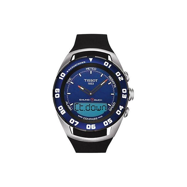

TISSOT Men s Watch T056.420.27.041.00 Blue Dial Tapes