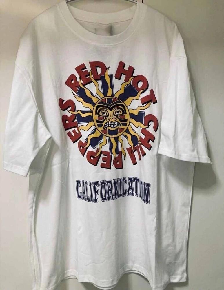 

Red Hot Chili Peppers T-Shirt Californicatio wbr/ n White Classic Unisex S-5XL Unisex T-Shirt M