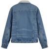 Calvin Klein Faux Shearling Lined Vintage Style Denim Jacket Men Jackets 4RD737G