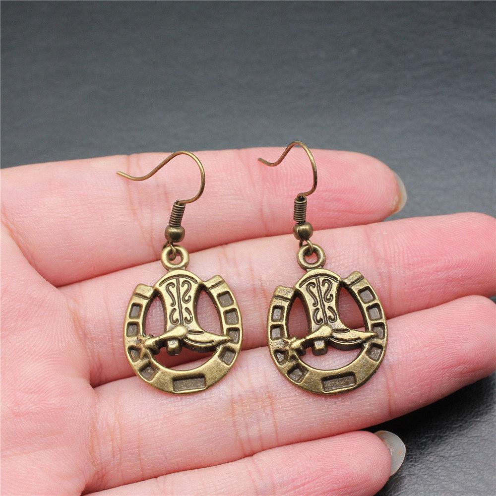 Streetwear New Arrival Dragon Snake Horse Anime-Themed Drop Earrings Unique Formal Gift for Her