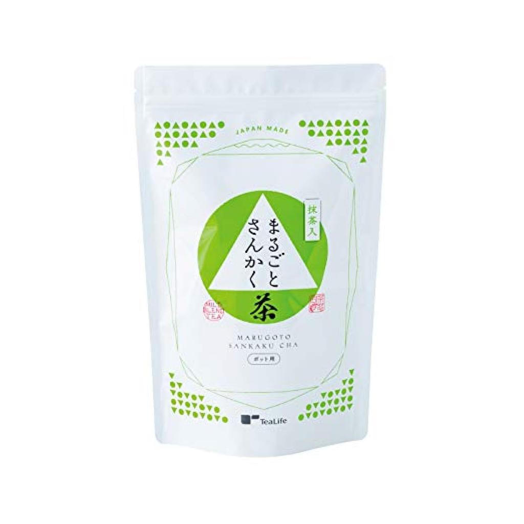 Tea Life Marugoto Sankaku Tea Pot (100 pieces)