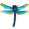 1 Pcs Outdoor Courtyard Garden Fence Iron Art Pendant Home Decoration Crafts Metal Dragonfly Wall Decoration