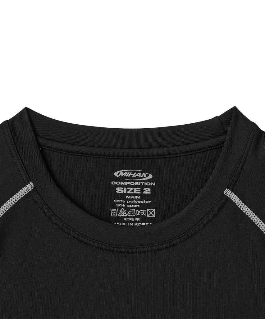 Mihag Symbol Logo Muscle Pro T-Shirt (Black)