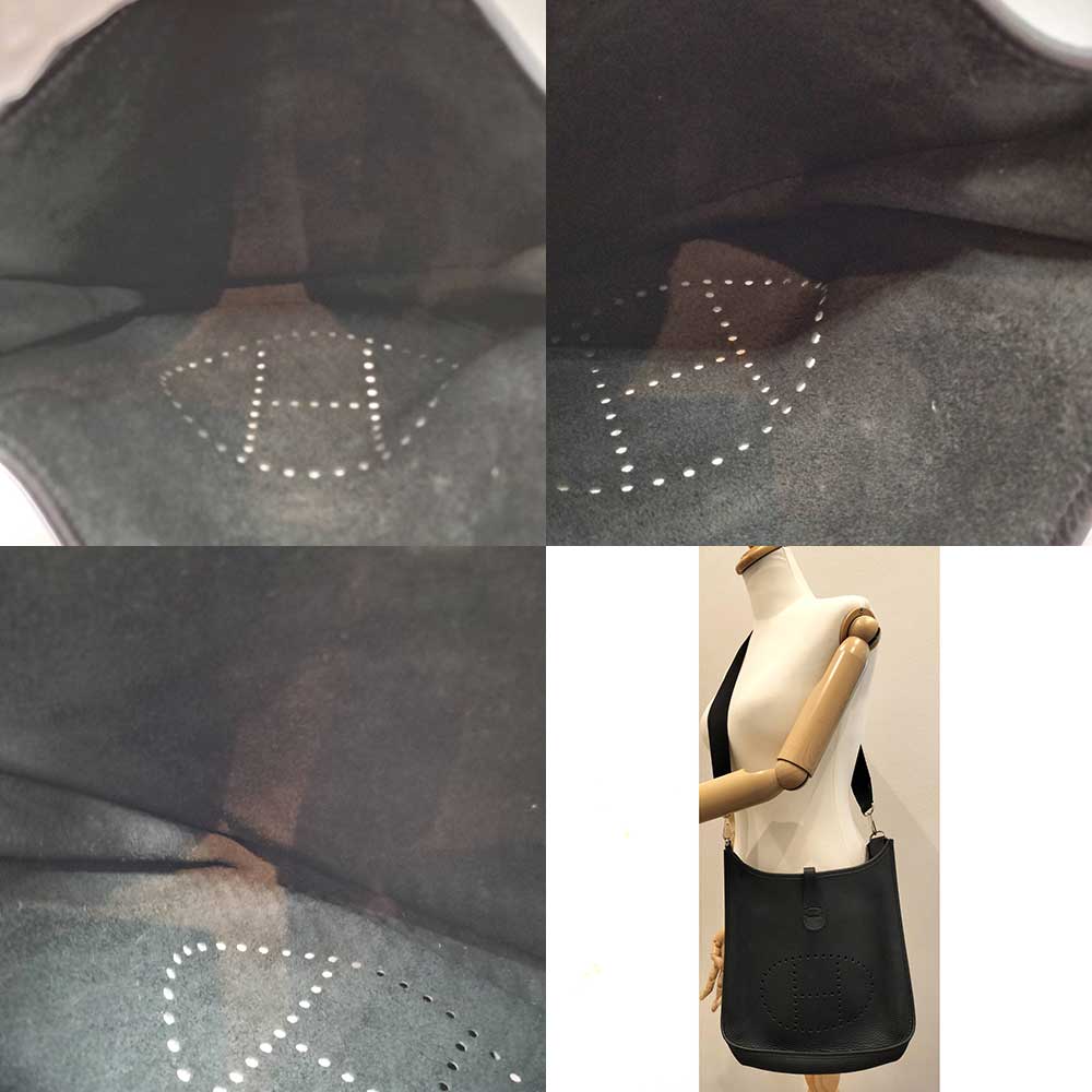 Used HERMES EvelynShoulder Bag Leather Women