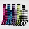 Knochenlose Mikrodruck Dünne Waden-Überkreuz-Schwarzgestreifte Kniestrümpfe Japanischer und Koreanischer Ins-Trend Vielseitige Strümpfe Zhuji Socken