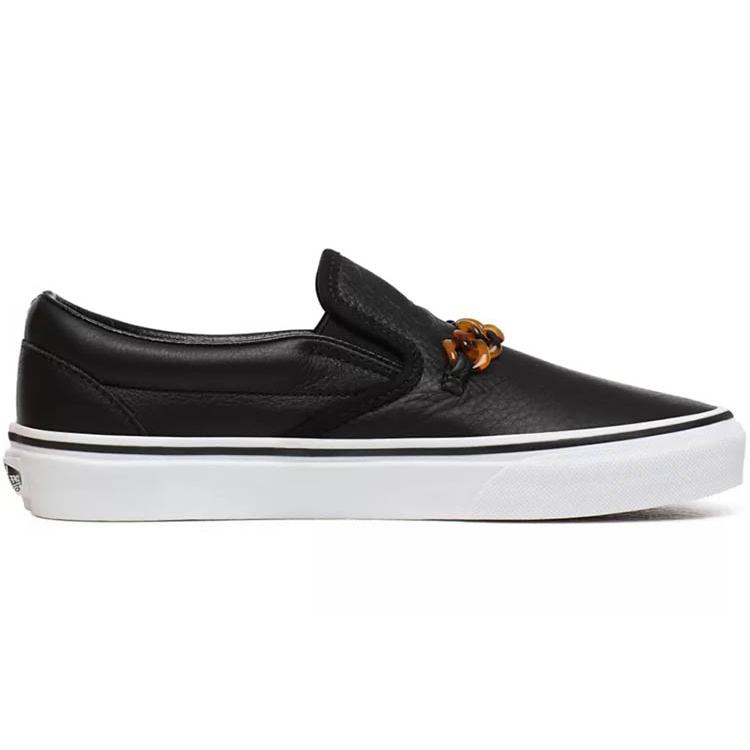 Vans Tort Classic Slip On Black Women's VN0A4U38WVI