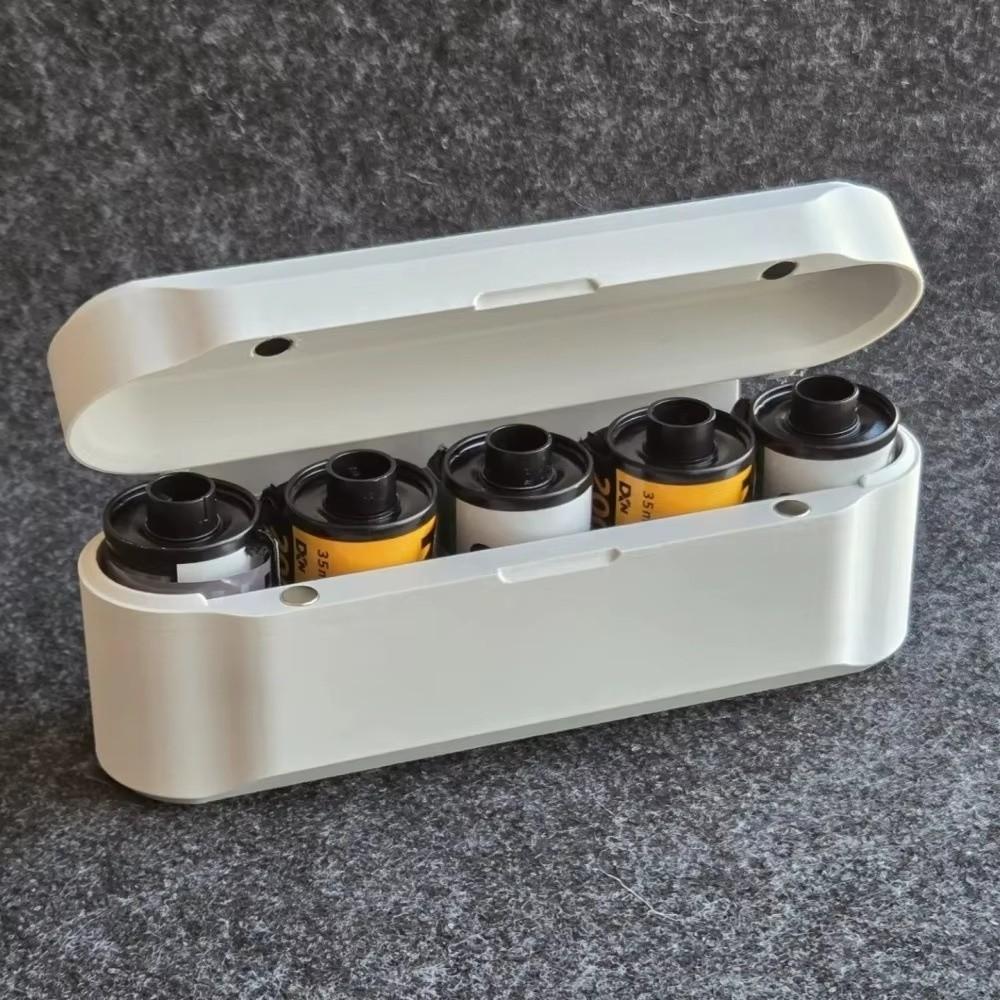 Integrated Film Storage Box Flip Cover Film Roll Storage Box For 35mm Film Travel Case