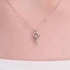 Silver Clover Petit Étoile (Dancing Jewelry) Necklace RA25D32N