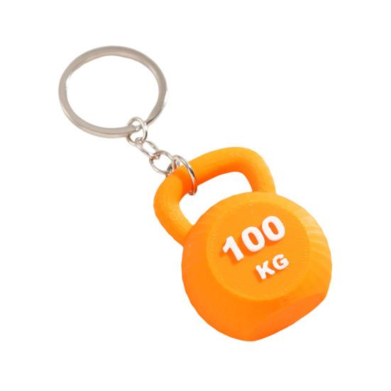 

Keychain Pendant Sports Style Imitation Mini Kettlebell Keyring Fitness Enthusiasts Key Holder Backpack Accessories