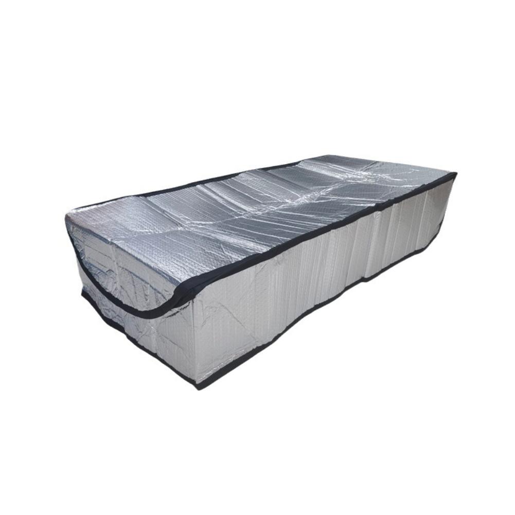 Heat Shield Cover for Attic Door and Staircase Insulation Providing Thermal Protection to Reduce Heating Expenses