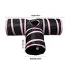 Foldable Rainbow Cat Tunnel: Interactive Cross-Border Play Tube for Cats